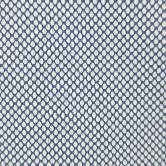 Peter Millar 1/4 Zip Pullover Mens Medium Blue Golf Sweatshirt Dot Print Casual - Picture 6 of 9